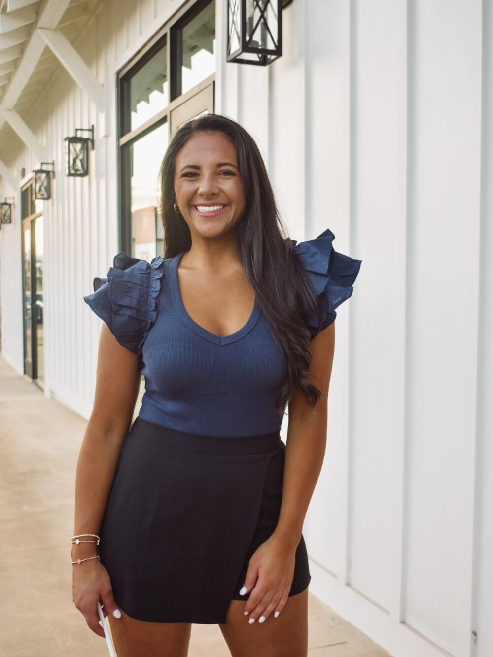 Riley Ruffle Bodysuit